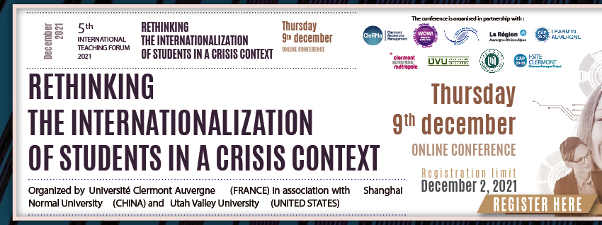 Rethinking the internationalization of students in a crisis context (Registro)